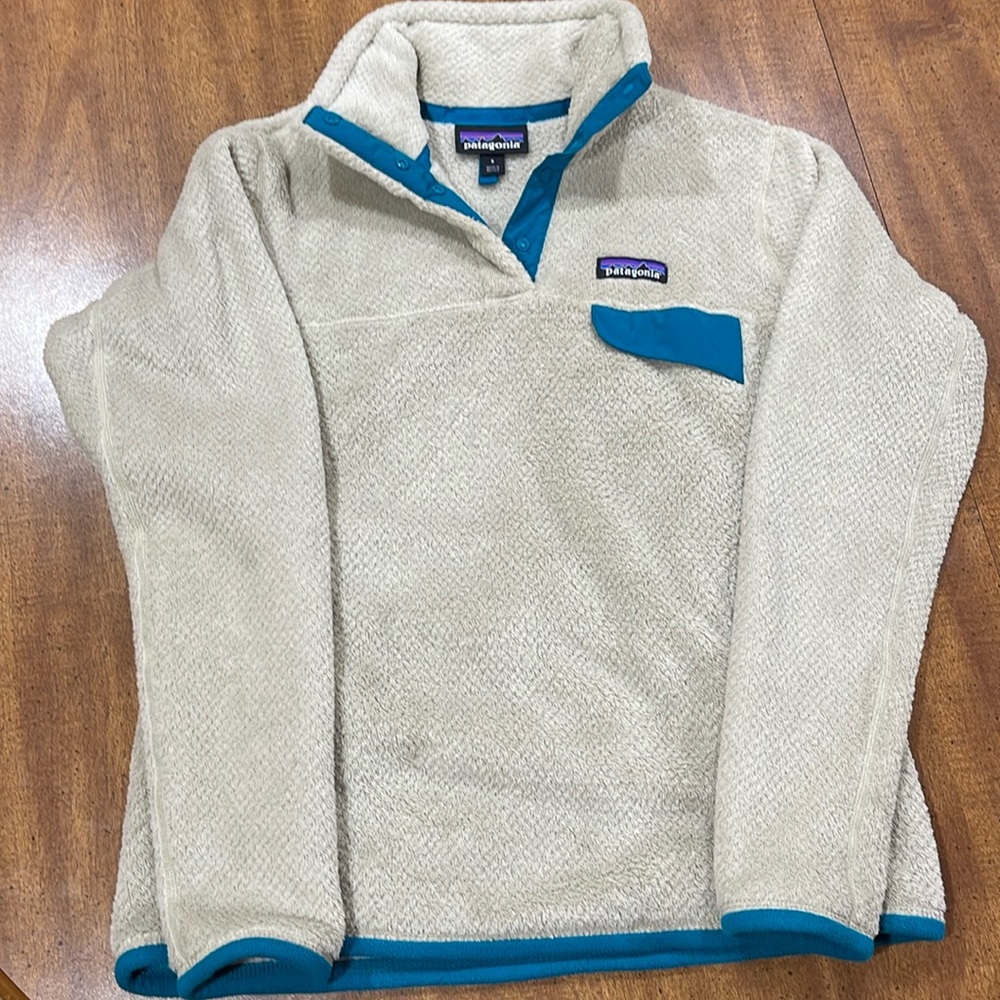 Patagonia fleece re-tool snap t jacket